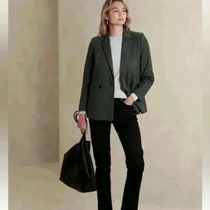 Banana Republic FLANNEL SUITING BLAZER